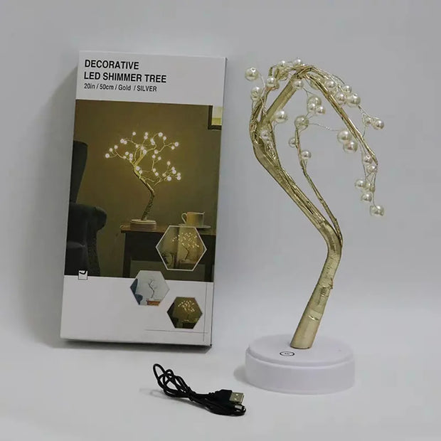 Fairy Light Spirit Tree Lamp Sparkly