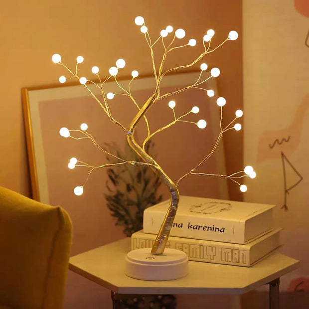 Fairy Light Spirit Tree Lamp Sparkly