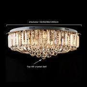 Crystal Ceiling Lights Modern Lamps Luxury