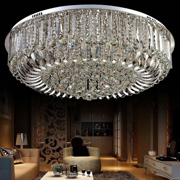 Crystal Ceiling Lights Modern Lamps Luxury