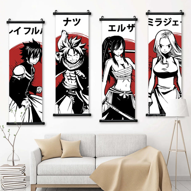 Wall Art Anime Fairy Tail Canvas Pictures