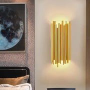 Modern Gold Crystal Wall Lights Bedside for Bedroom Living