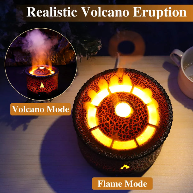 Fire Flame Air Humidifier Aroma