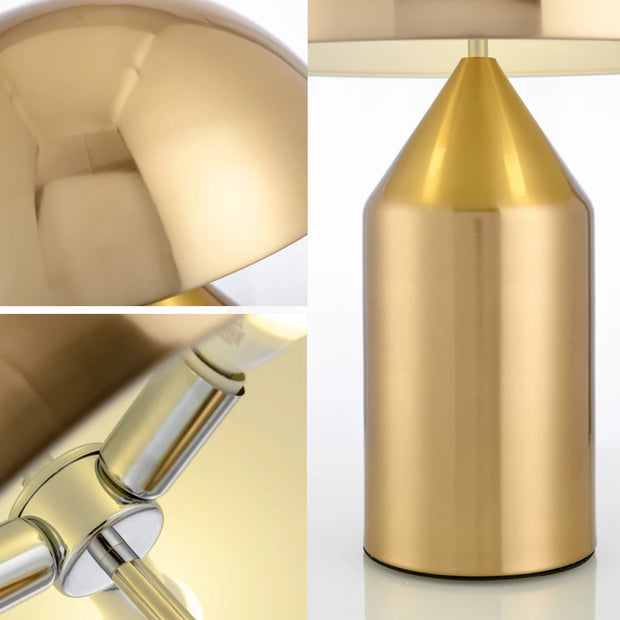 High-quality Creative Plating Golden Table Lamp