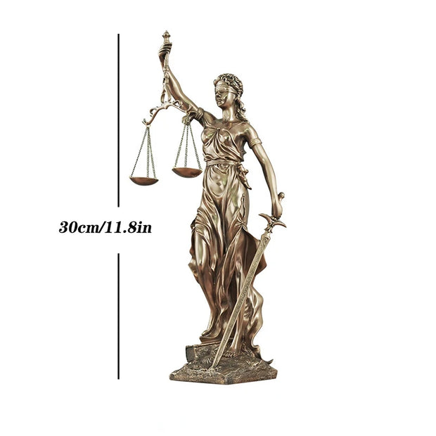 Angel Figure Retro Justice Scale Decoration