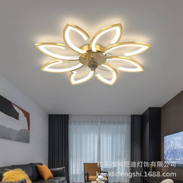 LED Ceiling Light Fan With Remot Control