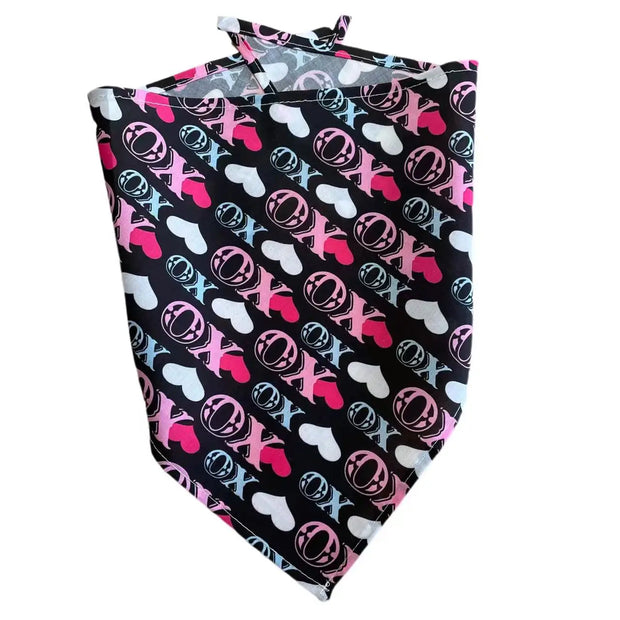 Cat Bandanas Collar Scarf Tie Handkerchief Accessories