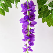 Flower String Artificial Wisteria Vine Garland Plants