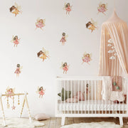 Cartoon Beautiful Fairy Wall Stickers for Kids