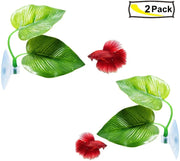 Pack Betta Fish Leaf Hammock Simulating